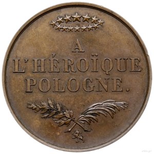 Powstanie Listopadowe 1830-1831, medal autorstwa Barre’...