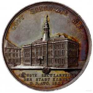 medal z 1837 r. autorstwa G. Loosa i L. Helda wybity na...