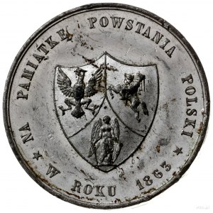 Powstanie Styczniowe 1863-1864, medal z 1863 r. autorst...