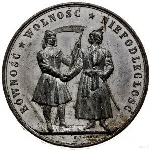 Powstanie Styczniowe 1863-1864, medal z 1863 r. autorst...