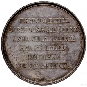 medal z 1877 r. nieznanego autorstwa upamiętniający rep...