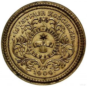 medal z 1909 r. autorstwa T. Nowakowskiego wykonany prz...
