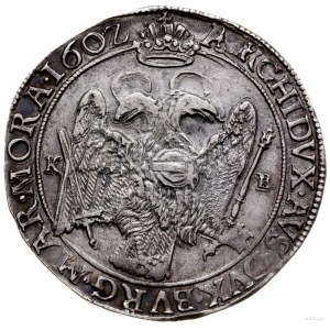 talar 1602, Krzemnica; Aw: Popiersie, napis wokoło, Rw:...