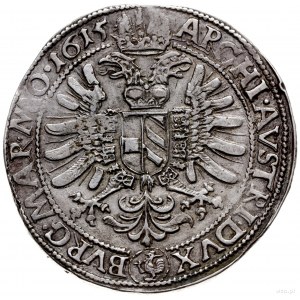 talar 1615, Kutná Hora; Aw: Popiersie w prawo, wokoło n...