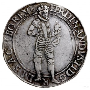 talar 1624, Praga; Aw: Stojąca postać cesarza w prawo n...
