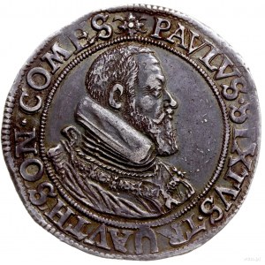 talar 1620, Wiedeń; odmiana z większym popiersiem, Aw: ...