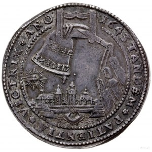 talar 1643, Goslar; Aw: Tarcza herbowa, wokoło napis, R...