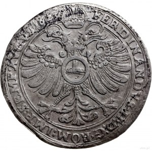 talar 1623, Frankfurt; wariant z owalną tarczą herbową ...