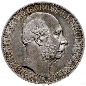 talar 1867, Berlin; wybity na 25-panowania; AKS 55, Dav...