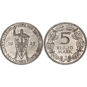 Germany - Weimar Republic 5 Reichsmark 1925 A