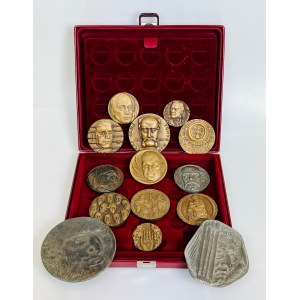 Czechoslovakia Lot of 14 Medals 1963 -1995 Lumir Sindelar