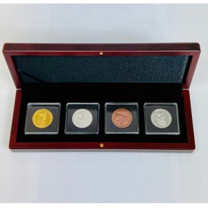 Czech Republic Set of 4 Medals Dedicated to the 400th Anniversary of the Reign of the Czech King Friedrich Palatinate 2020