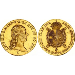 Austrian Netherlands 1 Souverain 1792 E Karlsburg RRR