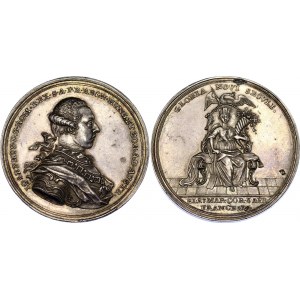 Austria Silver Medal Coronation of Roman King in Frankfurt 1764