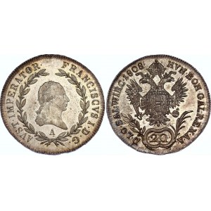 Austria 20 Kreuzer 1808 A