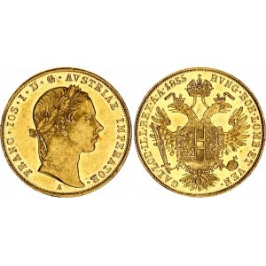 Austria 1 Dukat 1855 A