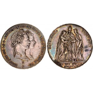 Austria 1 Gulden 1854 A