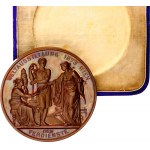Austria Bronze Table Medal World Exhibition in Vienna 1873