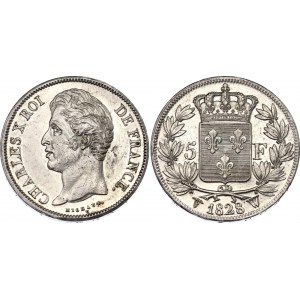 France 5 Francs 1828 W