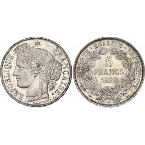 France 5 Francs 1850 A