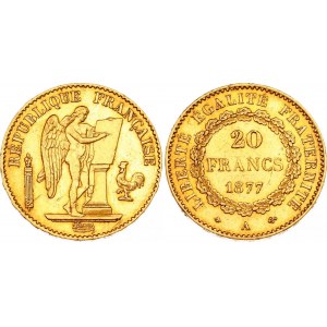 France 20 Francs 1877 A