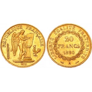 France 20 Francs 1890 A