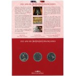 France Mint Set of 3 Coins 2000
