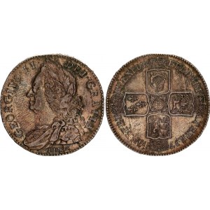 Great Britain 1/2 Crown 1746 LIMA