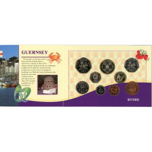 Guernsey Mint Set of 9 Coins 1997