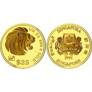 Singapore 25 Dollars 1991