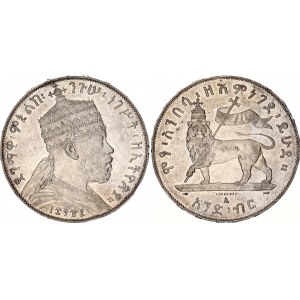 Ethiopia 1 Birr 1895 EE 1887 A