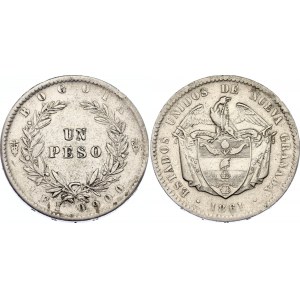 Colombia 1 Peso 1861