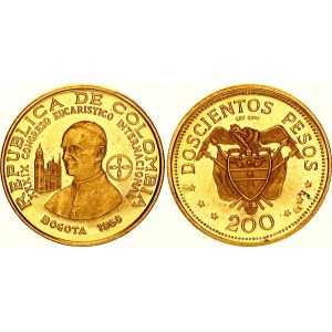 Colombia 200 Pesos 1968