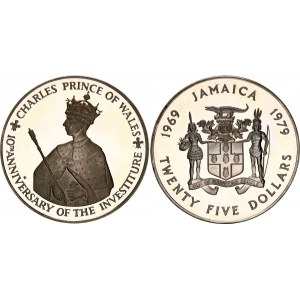 Jamaica 25 Dollars 1979