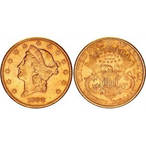 United States 20 Dollars 1898 S
