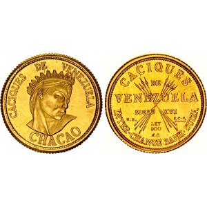 Venezuela 5 Bolivares 1962 (ND) Medallic Issue