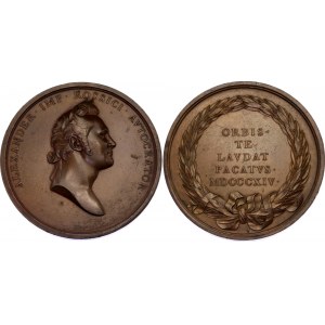 Russia Medal Alexander I Visit to London 1814