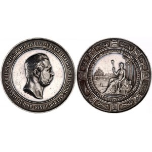 Russia Commemorative Silver Medal Exposition of Finnish Industry in Helsingfors 1876 R2