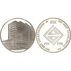 Russian Federation Silver Medal Ost-West Handelsbank AG 1996 (ND)