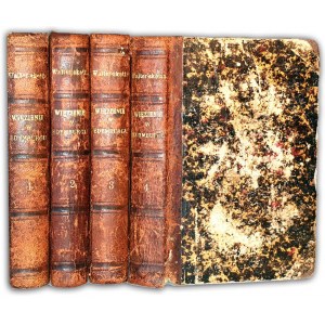 WALTER-SCOTT- DER GEFANGENE IN EDYMBURG Bd.1-4 (komplett in 4 Bänden) ed.1827