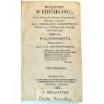WALTER-SCOTT-THE PRISONER IN EDYMBURG vol.1-4 (complete in 4 vols.) ed.1827