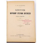 PIOTROWSKI- DZIENNIK WYPRAWY STEFANA BATOREGO POD PSKÓW wyd. 1894