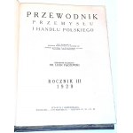 PĄCZEWSKI - GUIDE TO POLISH INDUSTRY AND COMMERCE YEARBOOK III 1929