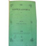 STADNICKI - SYNOWIE GEDYMINA vol. 2 LUBART XIĄŻĘ WOŁYŃSKI wyd. 1853
