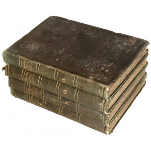 SZAJNOCHA - JADWIGA AND JAGELLA vol.1-4 [complete] 1861.