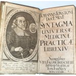 JONSTON - SYNTAGMA UNIVERSAE MEDICINAE PRACTICAE Wrocław 1673