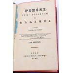 ŻEGOTA - PIEŚNI LUDU RUSKIEGO W GALICYI vol. 1, Lvov 1839, Lvov binding
