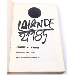 ZAJDEL - LALANDE 21185 Ausgabe 1