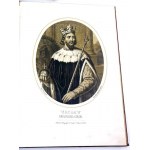 LESSER- KRÓLOWIE POLSCY wizerunki zebrane i rysowane przez Alexandra wyd. 1860 oprawa A. Kantora