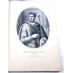 LESSER- KRÓLOWIE POLSCY wizerunki zebrane i rysowane przez Alexandra wyd. 1860 oprawa A. Kantora